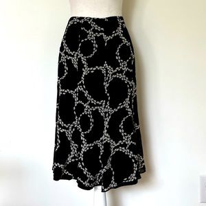 Vintage Talbots 100% silk skirt